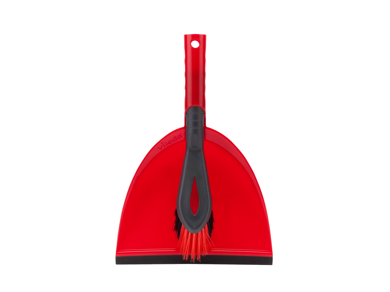 Conjunto vassoura e pá Vileda, vermelho.