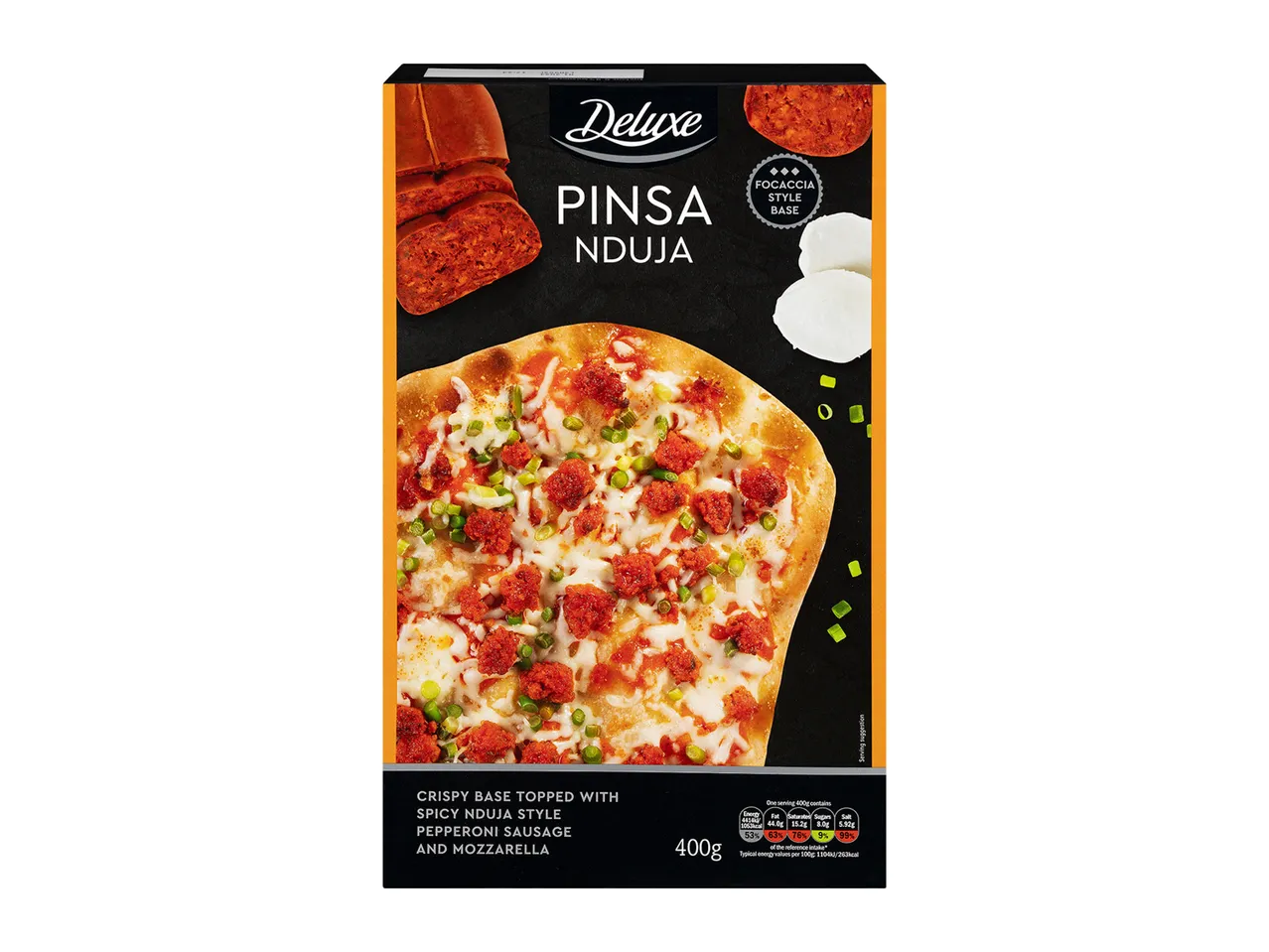 Go to full screen view: Deluxe Pinsa Pizza Assorted - Image 1
