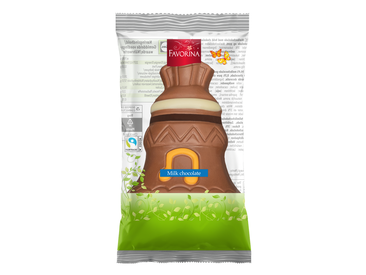 Favorina melkchocolade paasei.