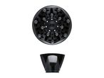 Hair dryer diffuser and concentrator nozzle on a white background