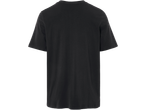 sensiplast® heren T-shirt met korte mouwen, zwart, achteraanzicht