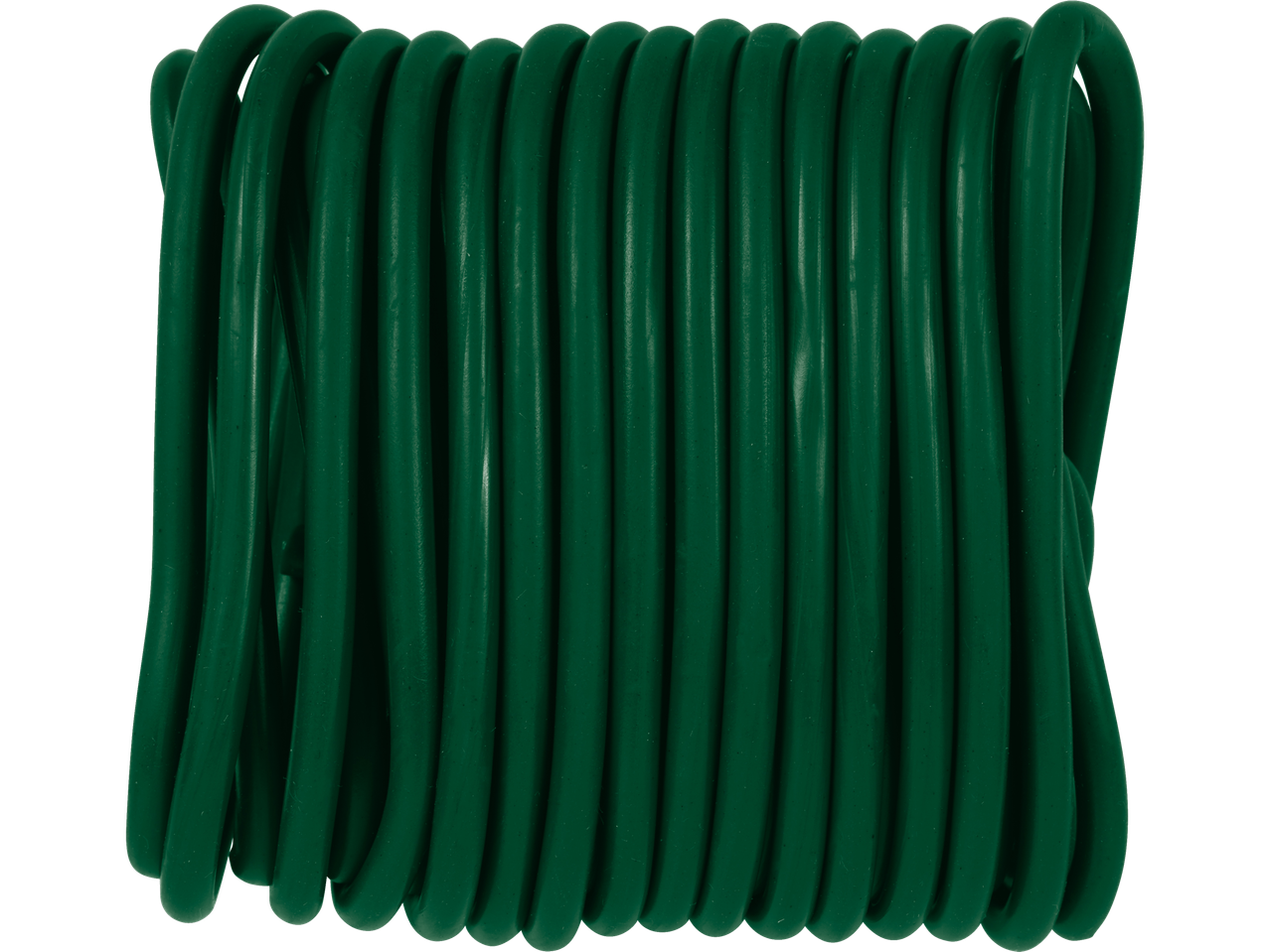 Parkside® Wuchshilfen: Groene tuinslang opgerold.