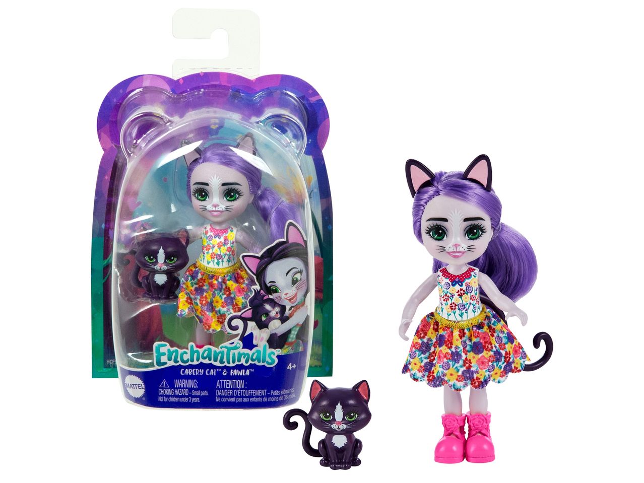 Кукла с коте Enchantimals.