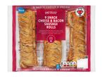 Chef Select cheese & bacon sausage rolls, British pork.