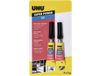 UHU Super Power Gel instant ljepilo, 2x3g pakiranje