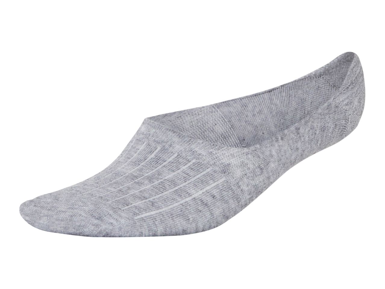 Grey no-show socks.