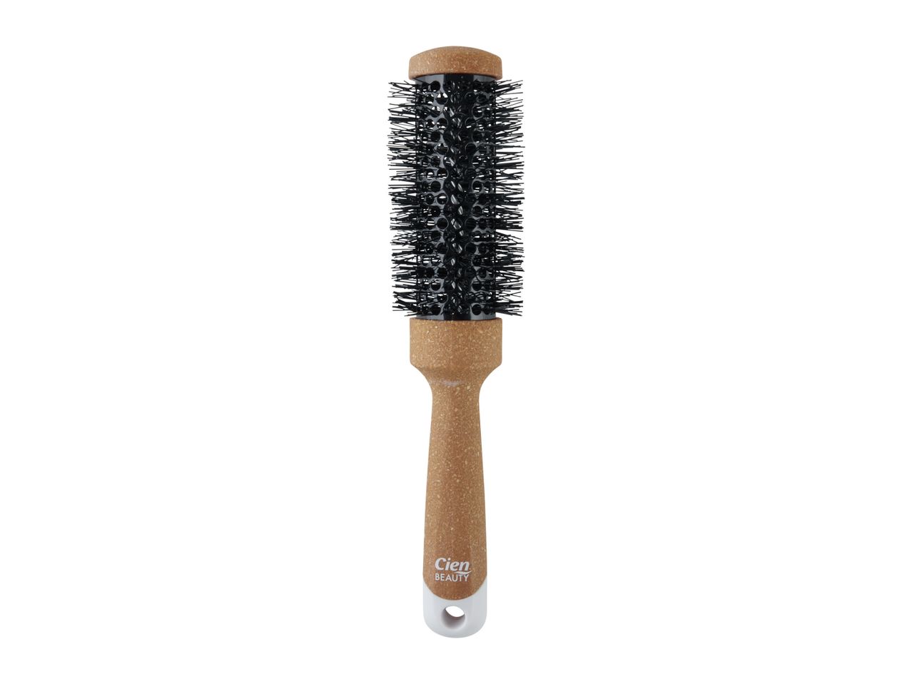 Go to full screen view: Cien Beauty Cork Round Hairbrush - Image 1