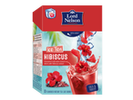 Lord Nelson Ice Tea Hibiscus: Băutură instant rece, cu 10 plicuri, rece și fructată.