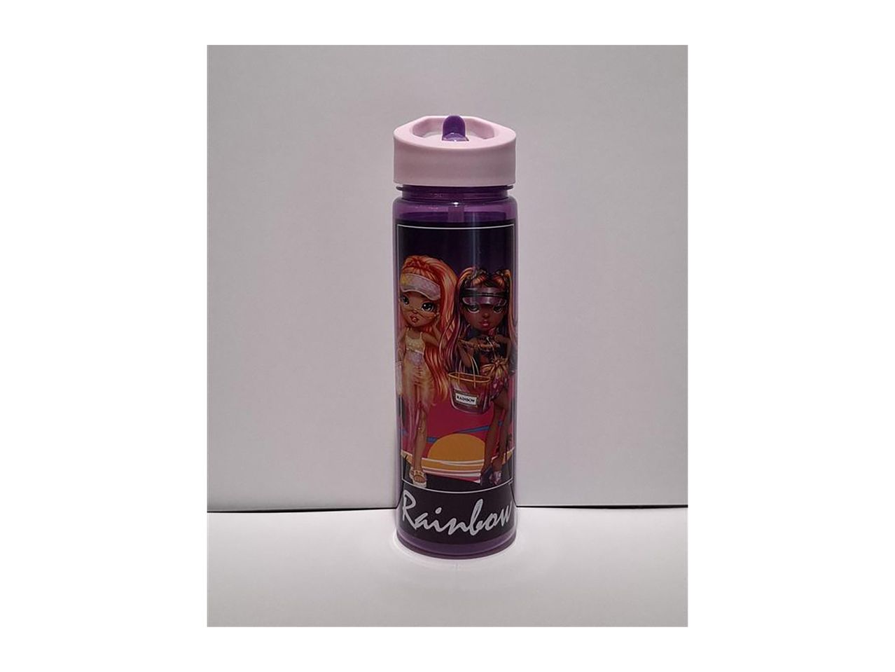 Rainbow 600ml Character Water Bottle