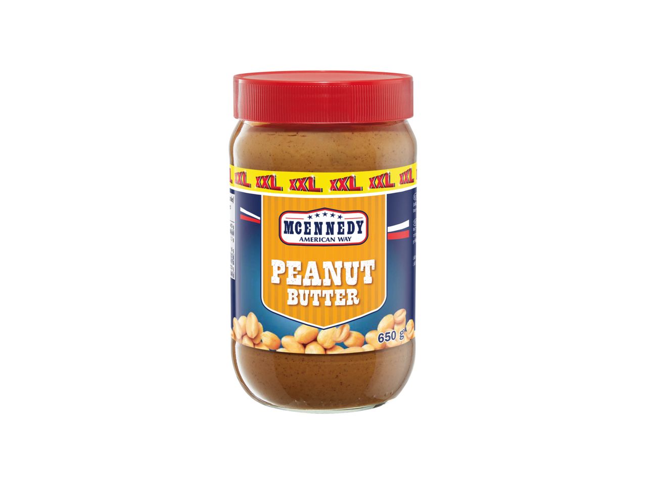 Pot de beurre de cacahuète McEnnedy.