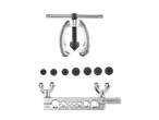PARKSIDE® DIY assortment with a flaring tool, dies, and a pipe clamp.