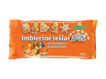 Imbierinė sausainių tešla