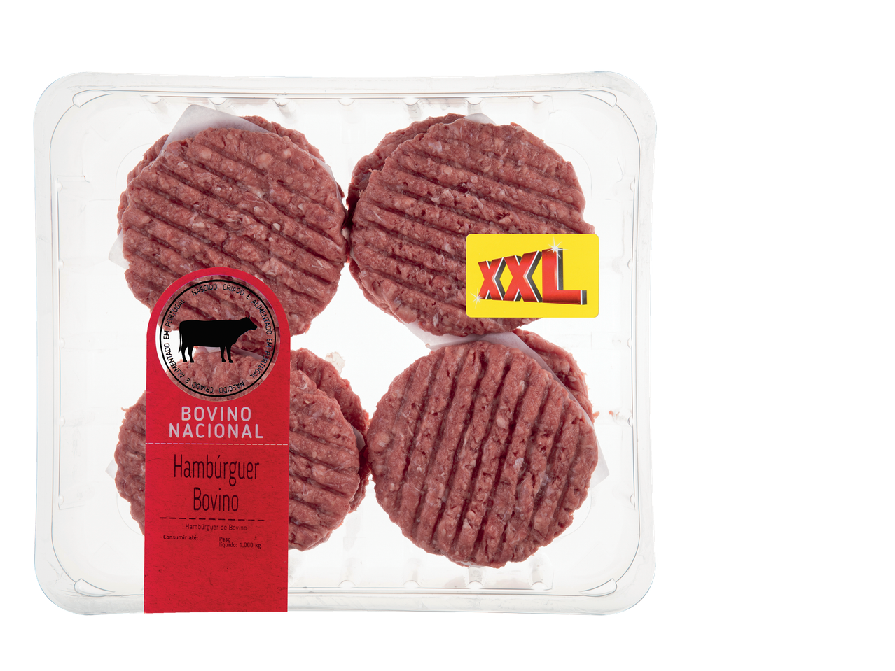 Hambúrguer de Bovino XXL