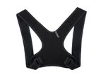 Sensiplast black posture corrector with mesh straps and adjustable buckles