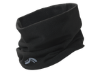 CRIVIT black fleece neck warmer with a grey logo