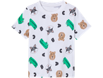 Tricou Lupilu® pentru băieți cu animale de desene animate și litere