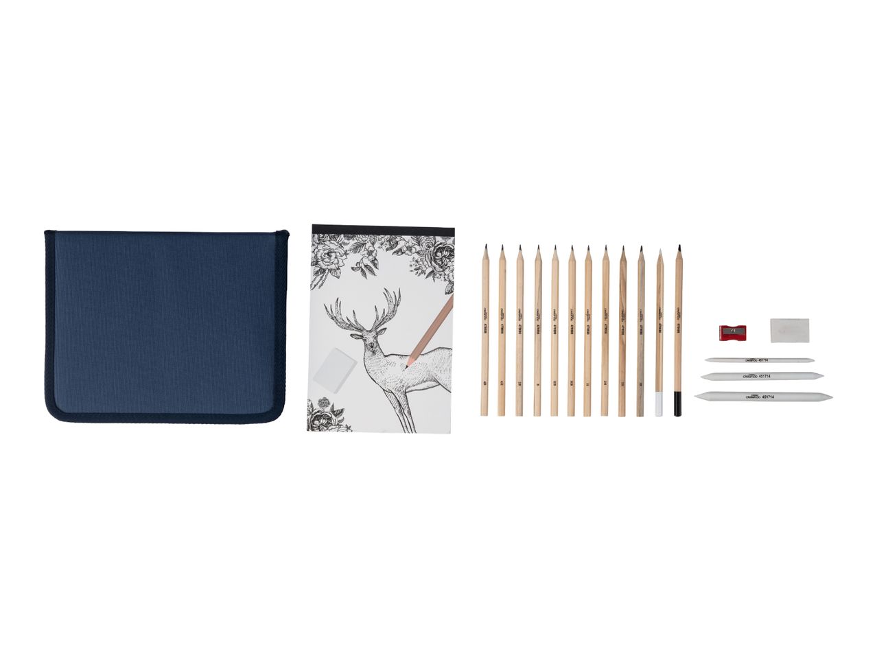 Crelando Drawing Set - 18 Piece Set 