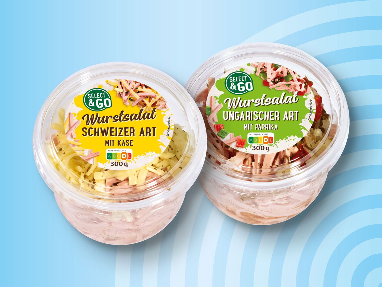 Go Select Becher Wurstsalat im &