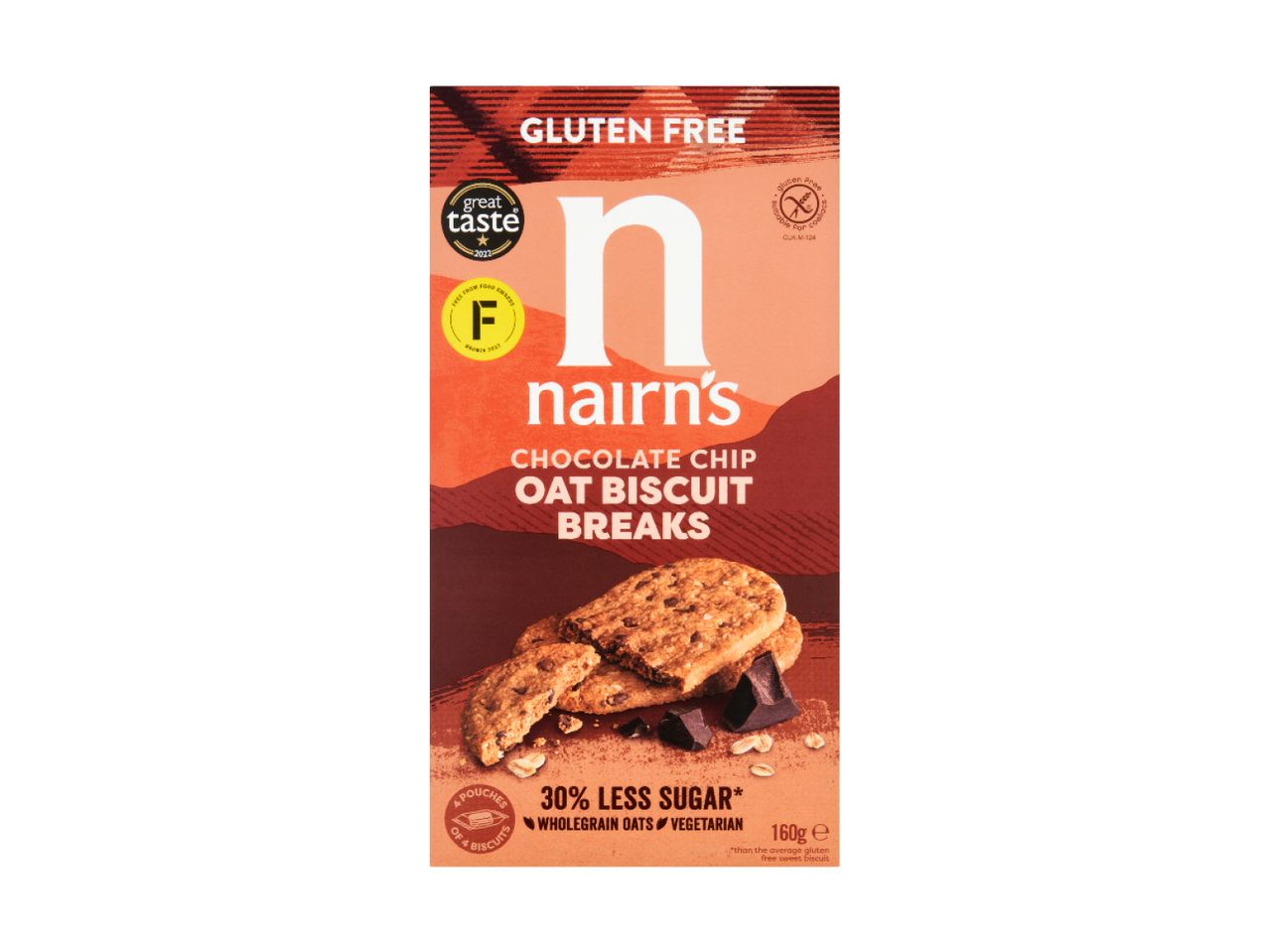 Nairn's Dark Chocolate Chip Oat Biscuits