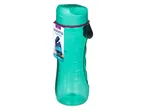 Una borraccia Sistema Hydrate verde acqua con etichetta che indica 800 ml e caratteristiche.