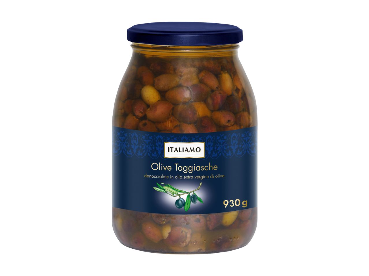 Pitted Taggiasca Olives In Extra-Virgin Olive Oil