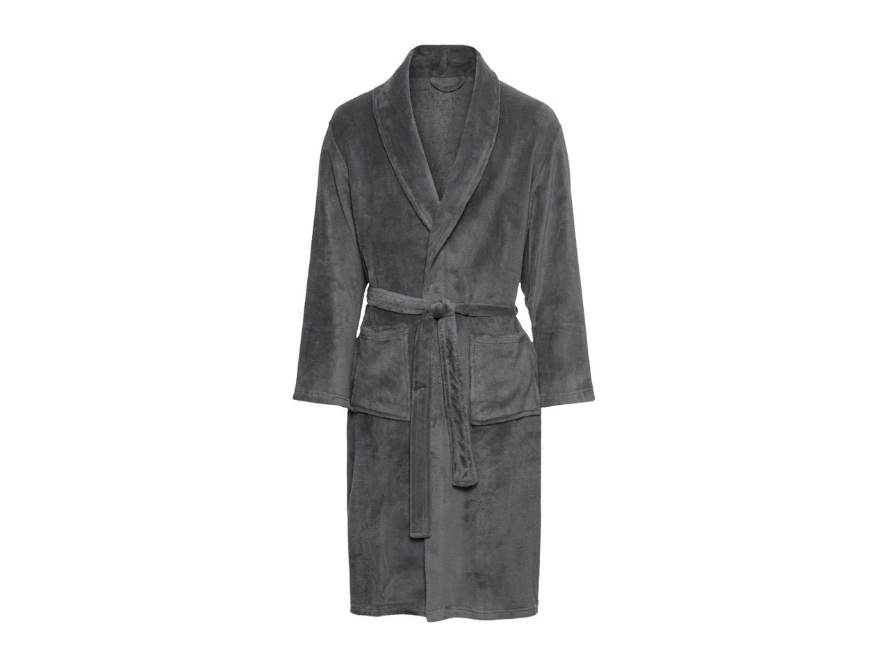 Go to full screen view: Livarno Home Dressing Gown - Grey - Image 1