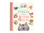 Children's book cover titled 'Five-Minute Stories for 4 Year Olds' with various cartoon animals.