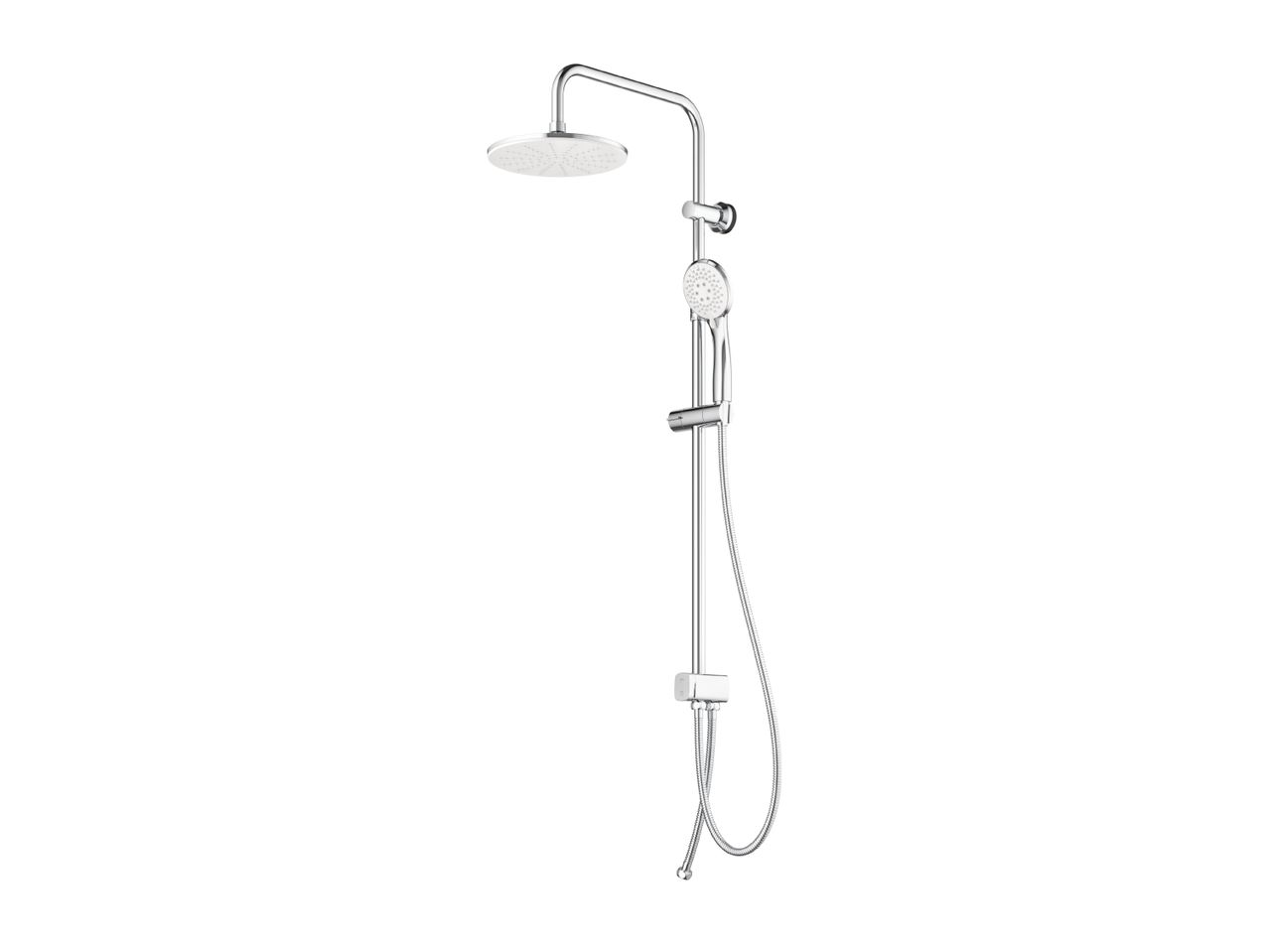 Livarno Home Shower Riser Kit - Chrome