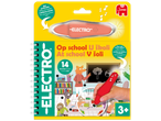 „Electro“ galvosūkių knygelė „Mokykloje“ su 14 kortelių ir rašikliu su šviesa ir garsu.