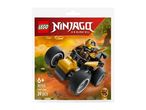 Ninjago Legacy Cole's Car polybag with a golden ninja minifigure and vehicle, 39 pieces.