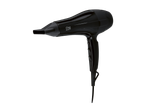 Uscător de păr negru Cien Beauty cu duză de concentrare.