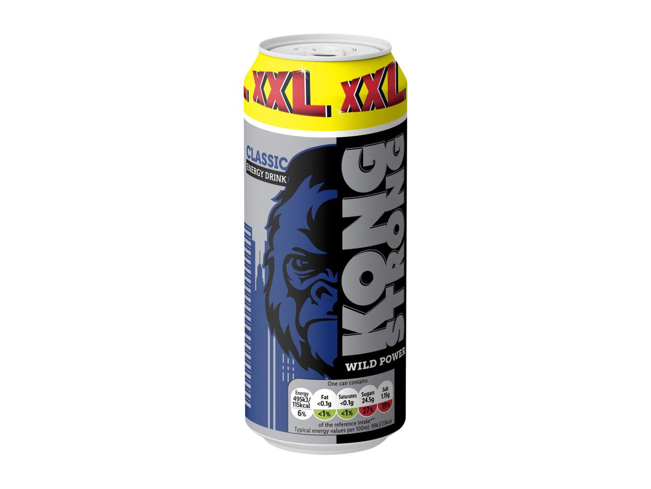 Go to full screen view: KONG STRONG XXL Energy Drink, 500ml - Image 1