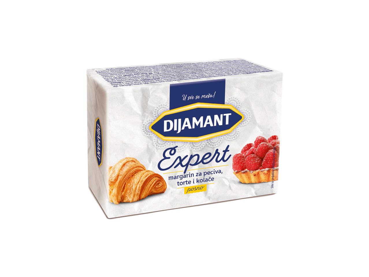 Dijamant Expert margarin za peciva, torte i kolače.