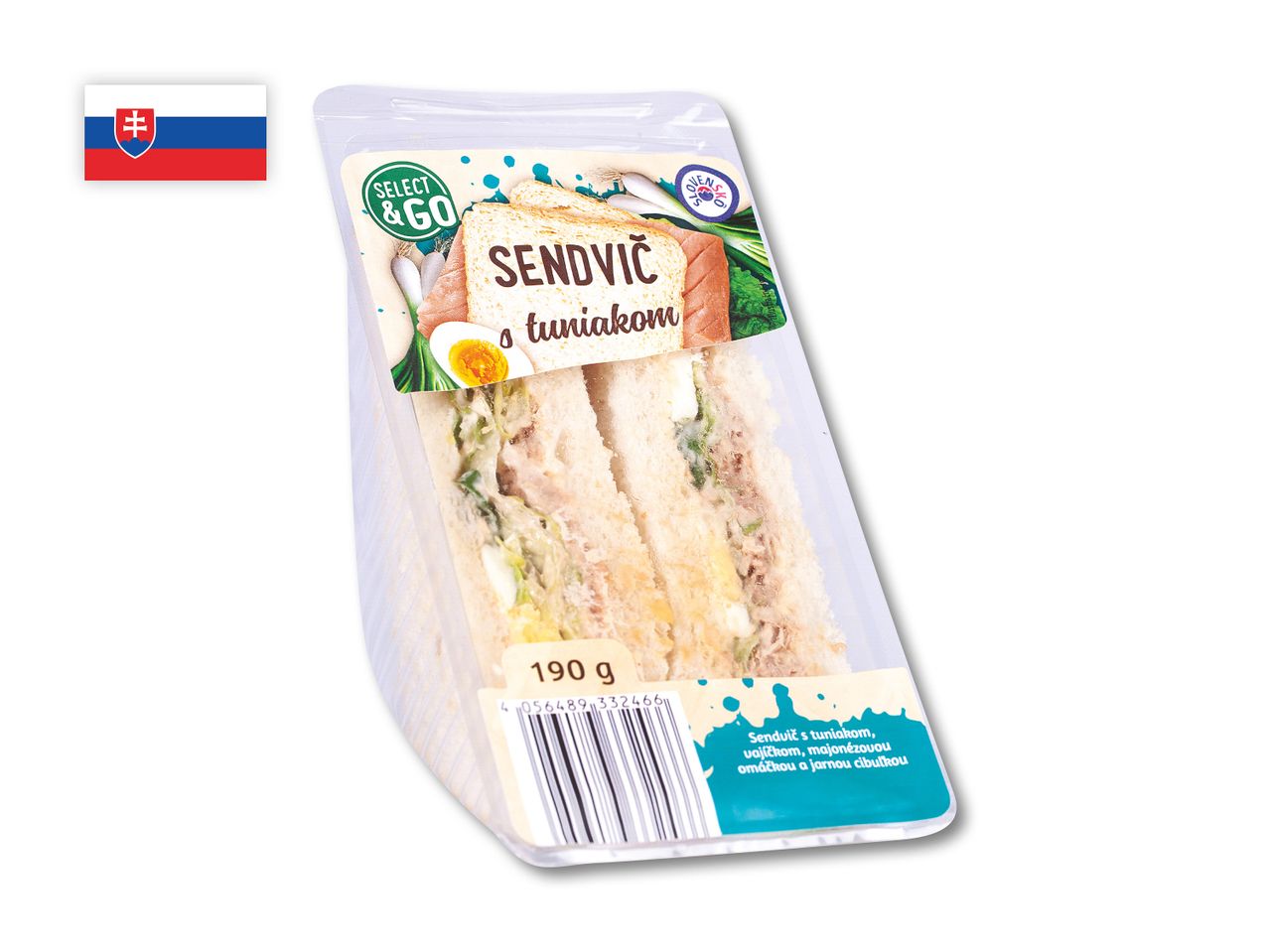 Prejsť na zobrazenie na celú obrazovku: Tuniakový sendvič – obrázok 1