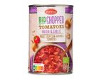 Barresa Bio Gehakte Tomaten: Biologische Italiaanse tomaten, ui & knoflook.