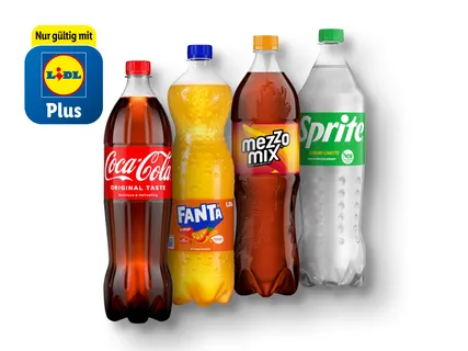 Coca-Cola/Fanta/Mezzo Mix/Sprite/