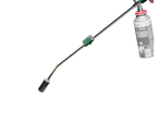 Gas burner with RoButan canister.
