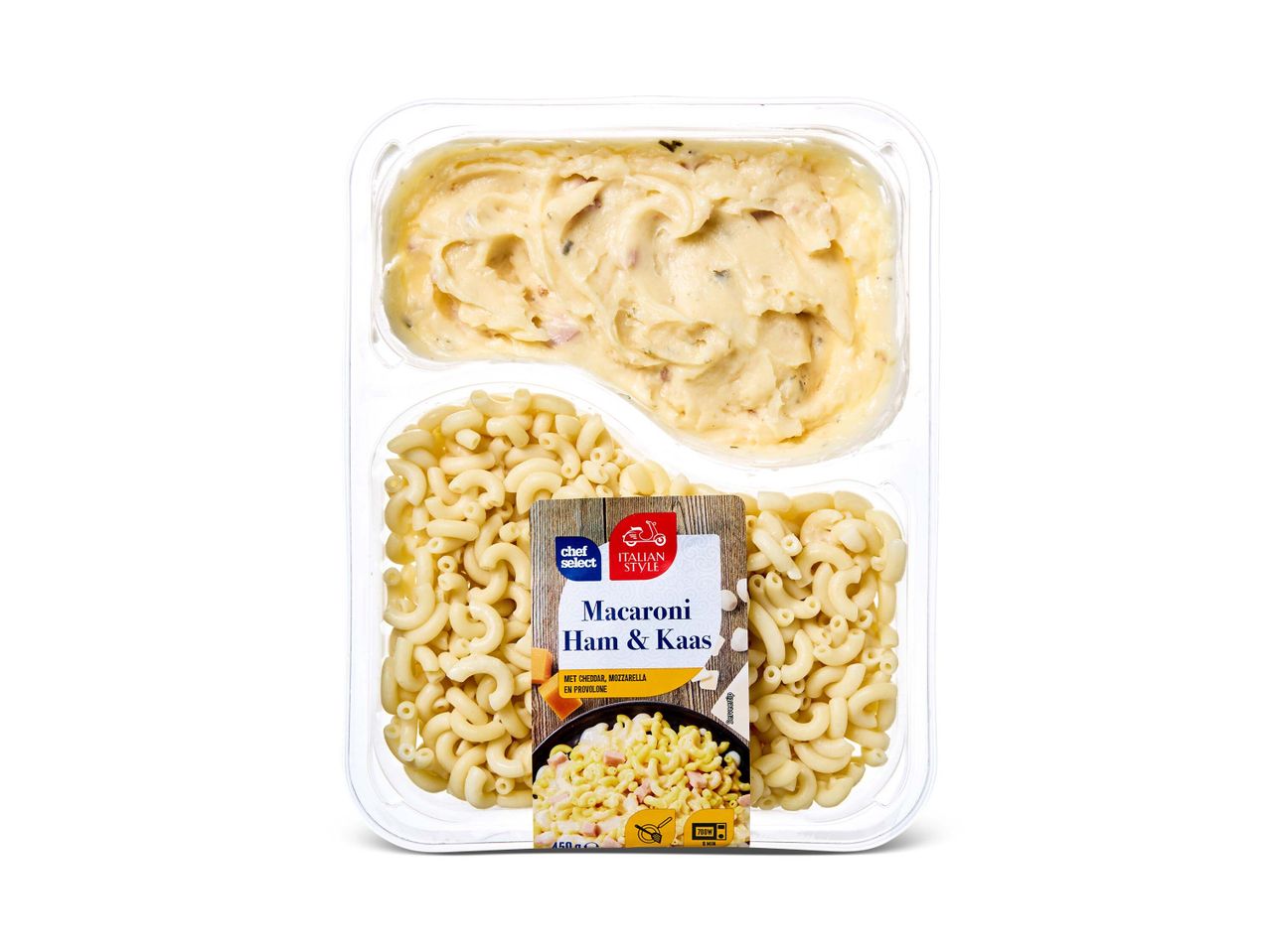 Ga naar volledige schermweergave: Macaroni ham-kaas - afbeelding 1