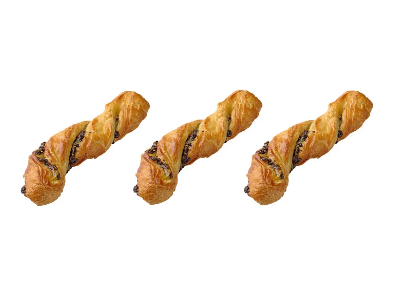 Lidl In-Store Bakery Chocolate Twist - 3 for £1.75