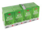 Milbona Leite Meio-gordo pack de 8 com Nutri-Score B.