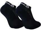 Reebok Adults' Sports Socks in black, featuring the Reebok logo on the ankle.
