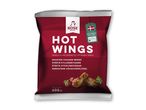 Rød pose med Rose Hot Wings, stegte kyllingevinger, 600g.
