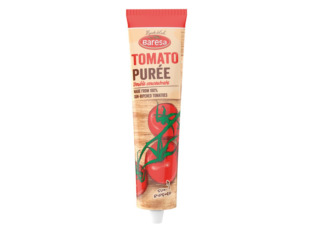 Go to full screen view: Baresa Tomato Puree Double Concentrated - Image 1