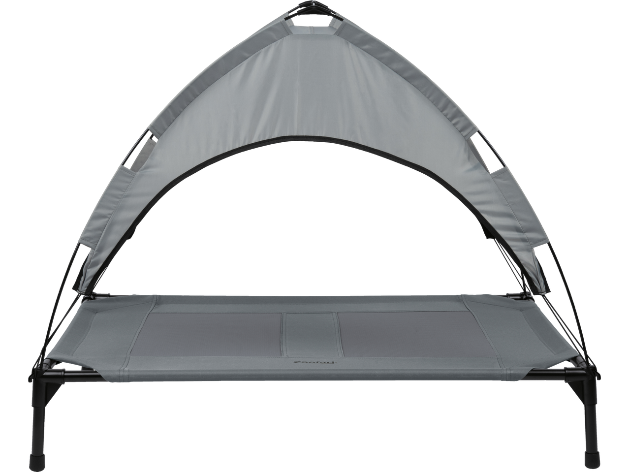 Cama para cachorro ZooTart com toldo.