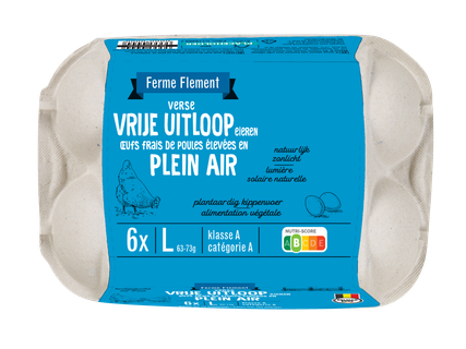 FERME FLEMENT Vrije-uitloopeieren