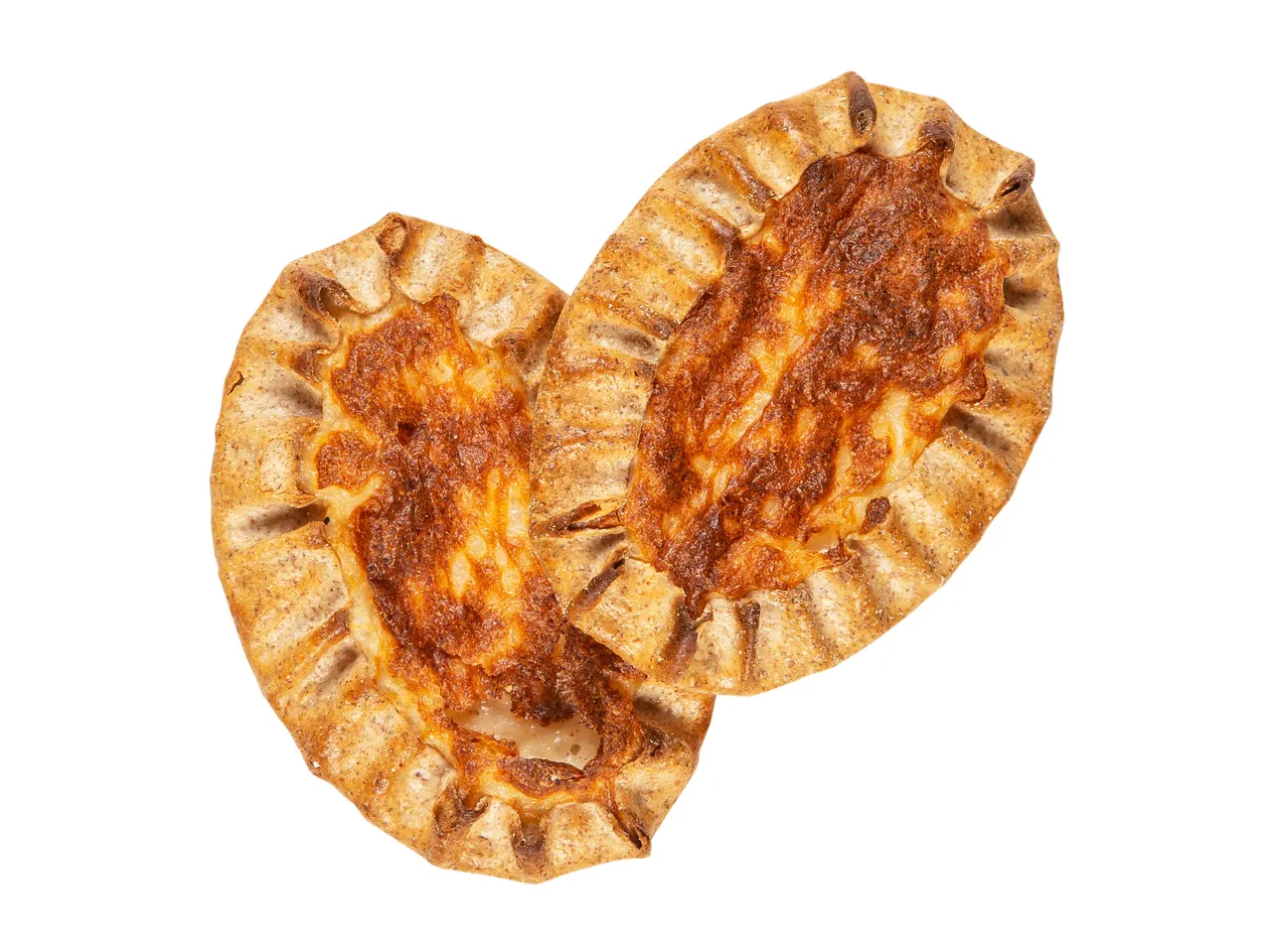 Kaksi herkullista juustopihviä.