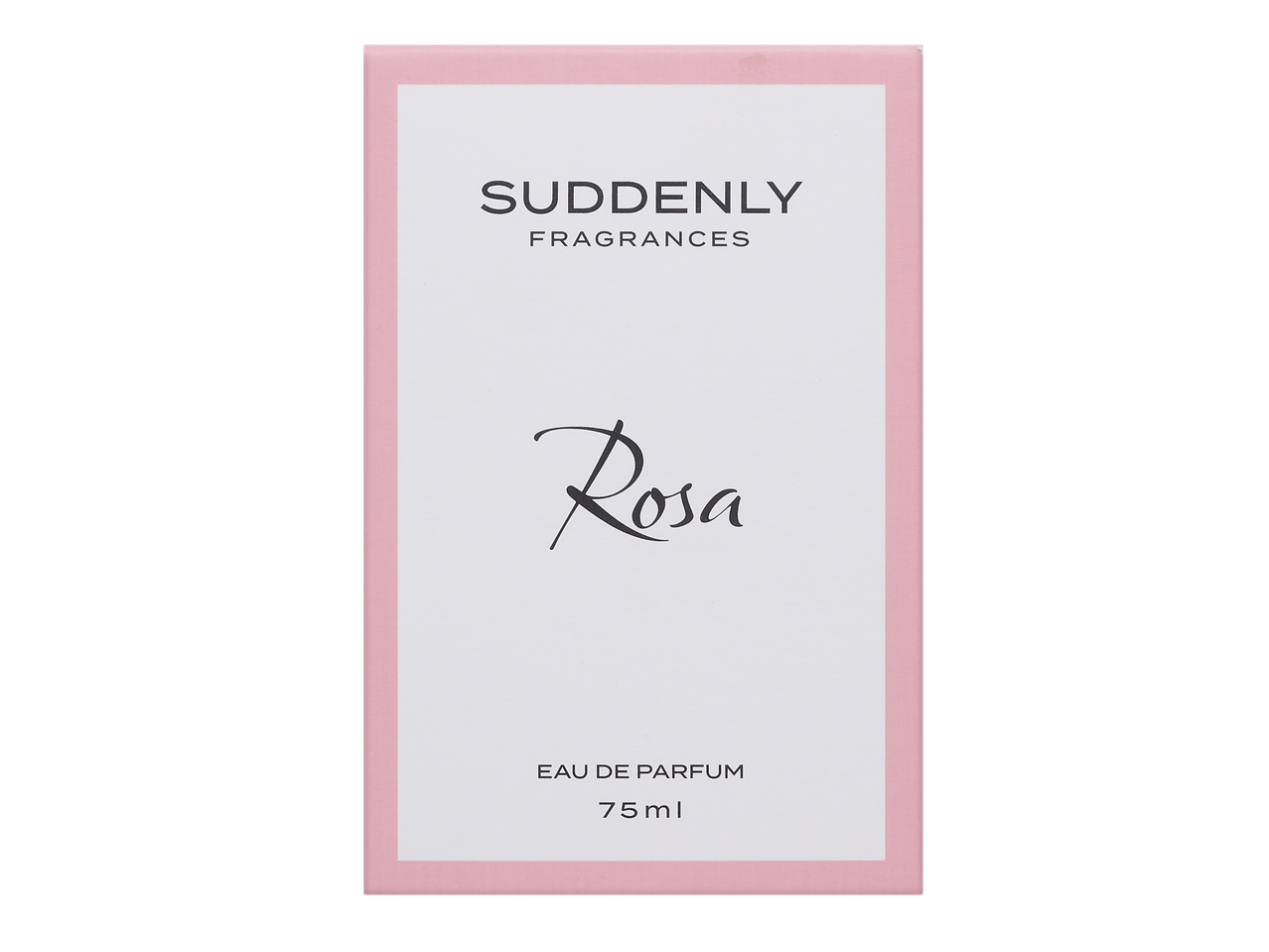 Suddenly Fragrances Rosa Eau de Parfum, 75ml