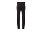 Black women's skinny jeans, back view