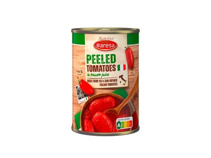 Hámozott paradicsom