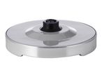 Grey and silver 360-degree base for an electric kettle